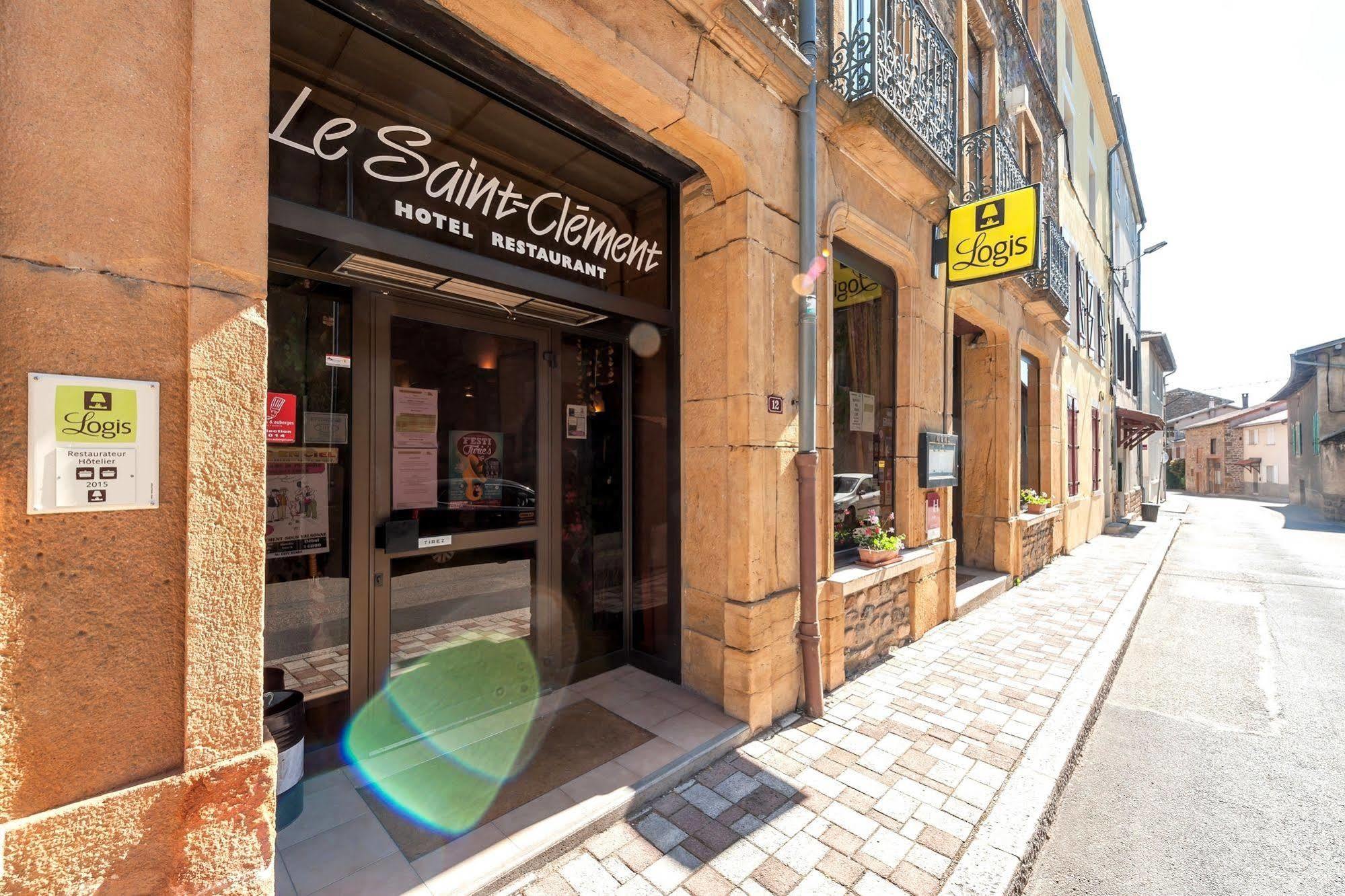 Hotel Restaurant Le Saint Clement エクステリア 写真